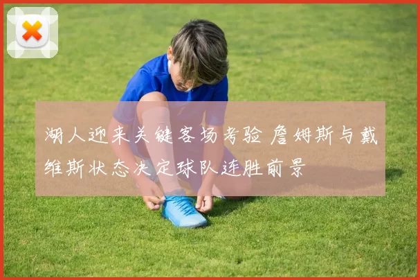 湖人迎来关键客场考验 詹姆斯与戴维斯状态决定球队连胜前景